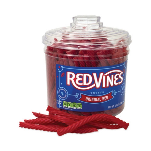 Picture of Original Red Twists, 3.5 Lb Tub, Ships In 1-3 Business Days