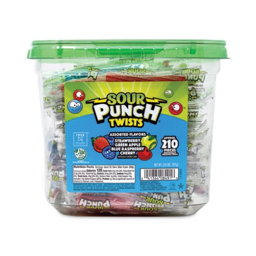 Picture of Twists, Variety, 2.59 Lb Tub, Approx. 210 Pieces, Ships In 1-3 Business Days