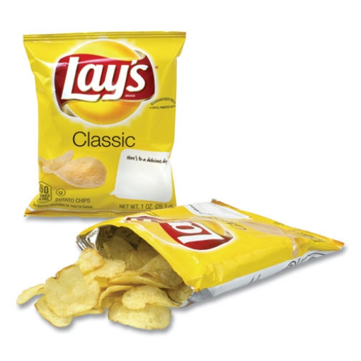 Picture of Regular Potato Chips, Classic Flavor, 1 Oz Bag, 50/carton, Ships In 1-3 Business Days