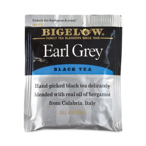 Picture of Earl Grey Black Tea Bags, 5.94 Oz Box, 100 Bags/box, Ships In 1-3 Business Days