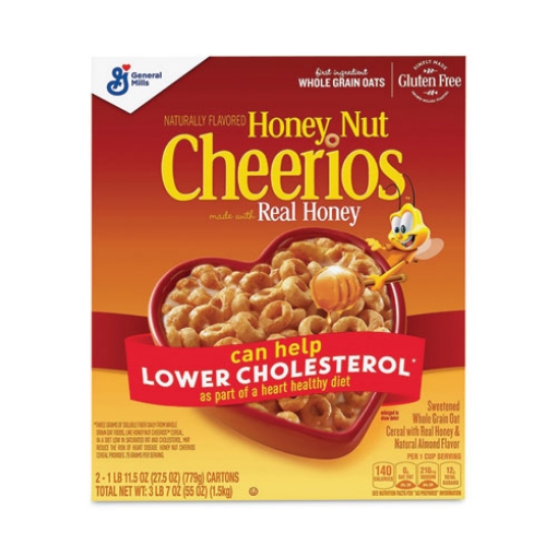 Picture of Honey Nut Cereal, 27.5 oz Box, 2/Carton, Ships in 1-3 Business Days