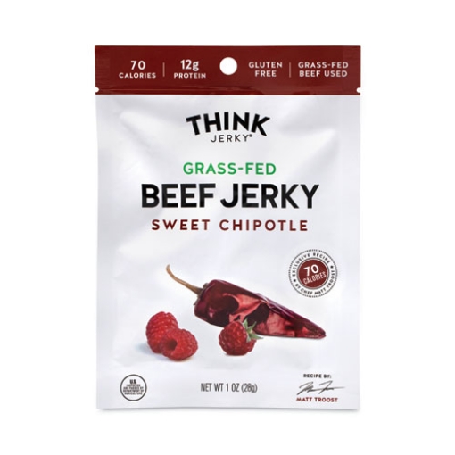 Picture of Sweet Chipotle Beef Jerky, 1 Oz Pouch, 12/pack, Ships In 1-3 Business Days