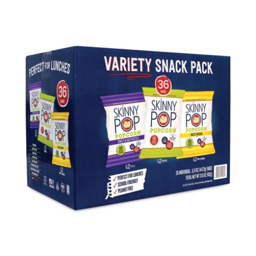 Picture of Popcorn Variety Snack Pack, 0.5 oz Bag, 36 Bags/Carton, Ships in 1-3 Business Days