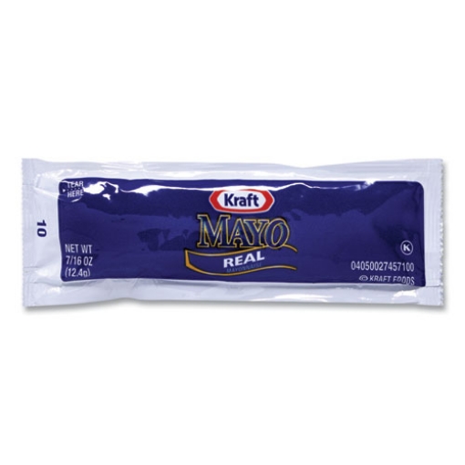 Picture of Mayo Real Mayonnaise, 0.44 Oz Packet, 200/box, Ships In 1-3 Business Days