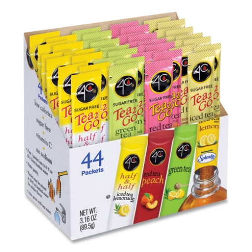 Picture of Sugar-Free Iced Tea Mix Variety Pack, 3.16 Oz Box, 44/pack, Ships In 1-3 Business Days