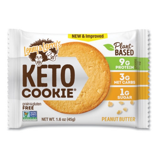 Picture of Keto Peanut Butter Cookie, 1.6 oz Packet, 12/Pack, Ships in 1-3 Business Days