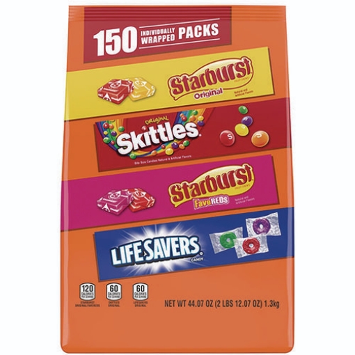 Picture of Chewy and Hard Candy Assortment, 44.07 oz Bag, 150 Individually Wrapped Pieces, Ships in 1-3 Business Days