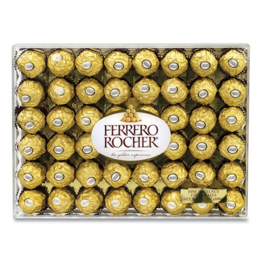 Picture of Hazelnut Chocolate Diamond Gift Box, 21.2 Oz, 48 Pieces, Ships In 1-3 Business Days