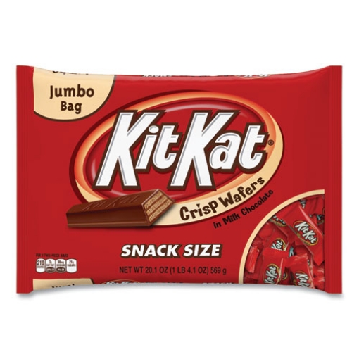 Picture of Snack Size, Crisp Wafers In Milk Chocolate, 20.1 Oz Bag, Ships In 1-3 Business Days