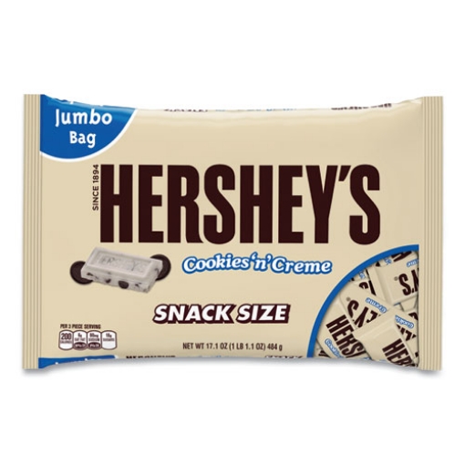 Picture of Snack Size Bars, Cookies N Creme, 17.1 Oz Bag, 2/pack, Ships In 1-3 Business Days