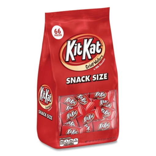 Picture of Snack Size, Crisp Wafers In Milk Chocolate, 32.34 Oz Bag, Ships In 1-3 Business Days