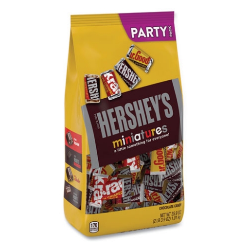 Picture of Miniatures Variety Party Pack, Assorted Chocolates, 35.9 Oz Bag, Ships In 1-3 Business Days