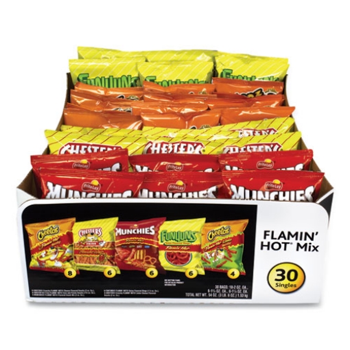 Picture of Flamin' Hot Mix Variety Pack, Assorted Flavors, Assorted Size Bag, 30 Bags/carton, Ships In 1-3 Business Days