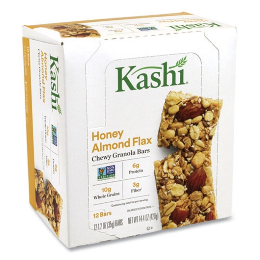 Picture of Chewy Granola Bars, Honey Almond Flax, 1.2 oz Bar, 12 Bars/Box, 2 Boxes/Carton, Ships in 1-3 Business Days