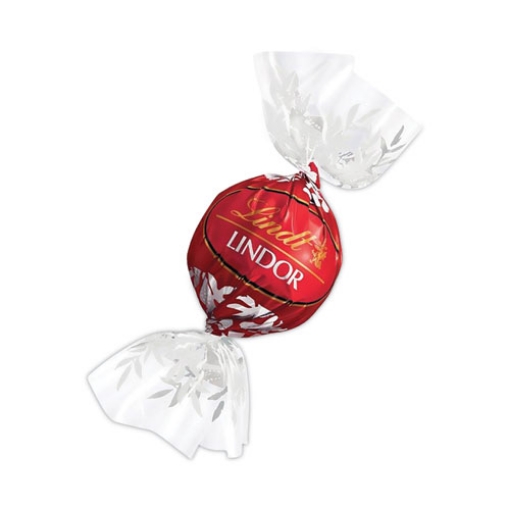 Picture of Lindor Milk Chocolate Truffles, 3.5 Oz Bag, 3 Bags, Ships In 1-3 Business Days