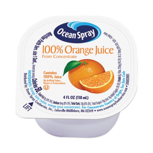 Picture of 100% Juice, Orange, 4 oz Cup, 48/Box, Ships in 1-3 Business Days