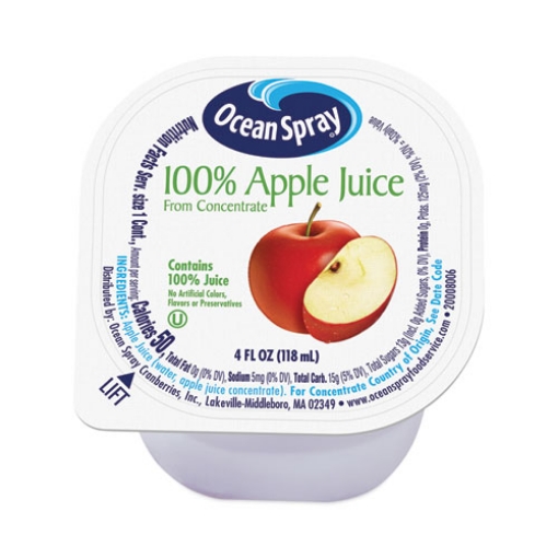 Picture of 100% Juice, Apple, 4 oz Cup, 48/Box, Ships in 1-3 Business Days