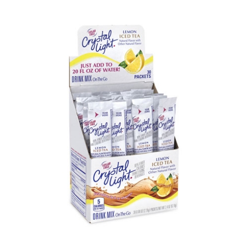 Picture of On-The-Go Sugar-Free Drink Mix, Iced Tea, 0.08 oz Single-Serving Tubes, 30/Box, 2 Boxes/Carton, Ships in 1-3 Business Days