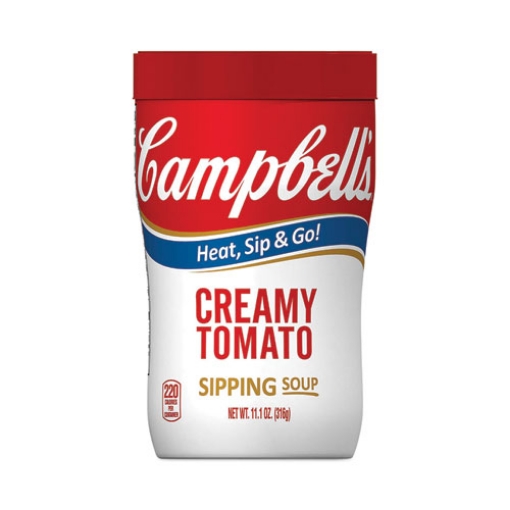 Picture of On The Go Creamy Tomato Soup, 11.1 oz Cup, 8/Carton, Ships in 1-3 Business Days