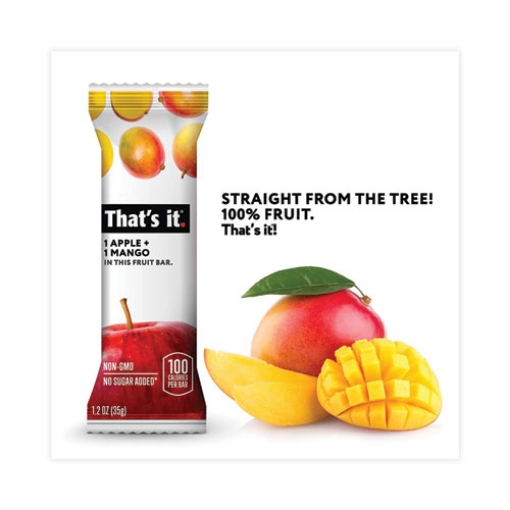 Picture of Nutrition Bar, Gluten Free Apple and Mango Fruit, 1.2 oz Bar, 12/Carton, Ships in 1-3 Business Days