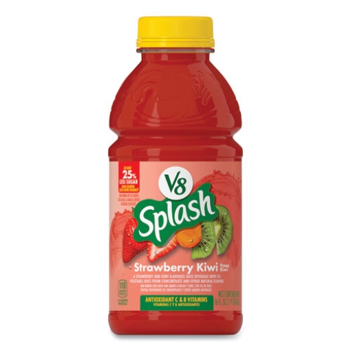 Picture of Splash, Strawberry Kiwi, 16 oz Bottle, 12/Carton, Ships in 1-3 Business Days
