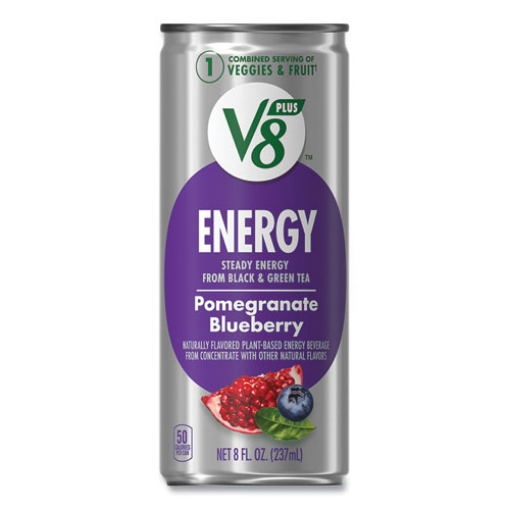 Picture of +ENERGY, Pomegranate Blueberry, 8 oz Can, 24/Carton, Ships in 1-3 Business Days