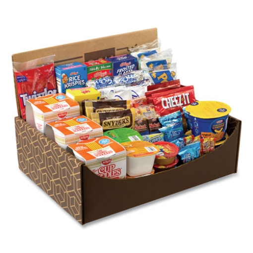 Picture of Dorm Room Survival Snack Box, 55 Assorted Snacks/Box, Ships in 1-3 Business Days