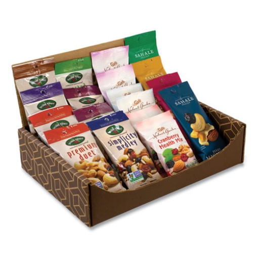 Picture of Healthy Mixed Nuts Snack Box, 18 Assorted Snacks/Box, Ships in 1-3 Business Days