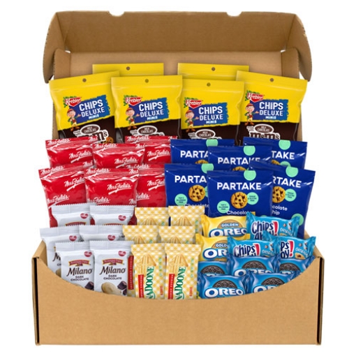 Picture of Cookie Lover's Snack Box, 40 Assorted Snacks/Box, Ships in 1-3 Business Days