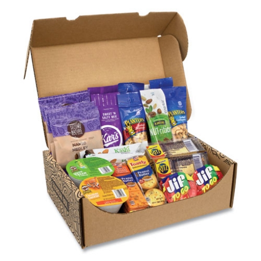 Picture of On The Go Snack Box, 27 Assorted Snacks/Box, Ships in 1-3 Business Days