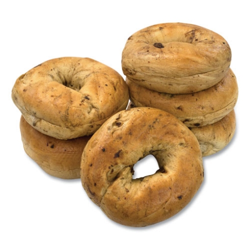 Picture of Fresh Cinnamon Raisin Bagels, 6/pack, Ships In 1-3 Business Days