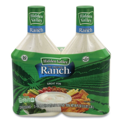 Picture of Original Ranch Dressing, 40 oz Bottle, 2 Bottles/Carton, Ships in 1-3 Business Days