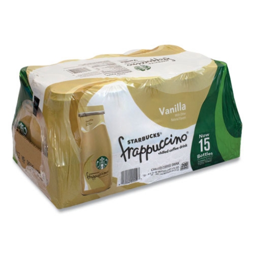 Picture of Frappuccino Coffee, 9.5 oz Bottle, Vanilla, 15/Carton, Ships in 1-3 Business Days