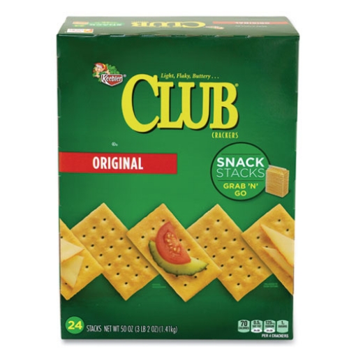 Picture of Original Club Crackers Snack Stacks, 50 Oz Box, Ships In 1-3 Business Days