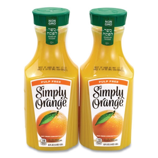 Picture of Orange Juice Pulp Free, 52 Oz Bottle, 2/pack, Ships In 1-3 Business Days