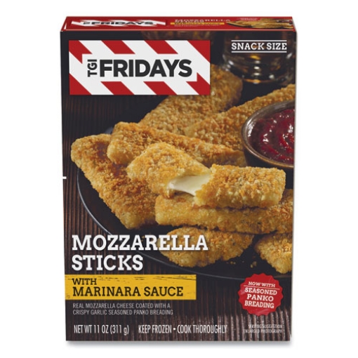 Picture of Mozzarella Sticks with Marinara Sauce, 11 oz Box, 4 Boxes/Carton, Ships in 1-3 Business Days