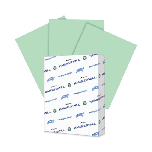 Picture of Colors Print Paper, 20 lb Bond Weight, 8.5 x 11, Green, 500/Ream