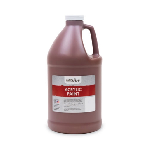 Picture of Acrylic Paint, Brown, 64 oz Bottle