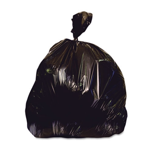 Picture of Low-Density Repro Can Liner, 33 Gal, 1.5 Mil, 33" X 39", Black, 100/carton