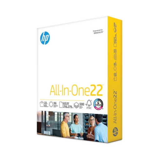 Picture of All-In-One22 Paper, 96 Bright, 22 lb Bond Weight, 8.5 x 11, White, 500/Ream