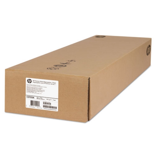 Picture of Premium Matte Polypropylene Paper, 2" Core, 36" X 75 Ft, Matte White, 2/pack