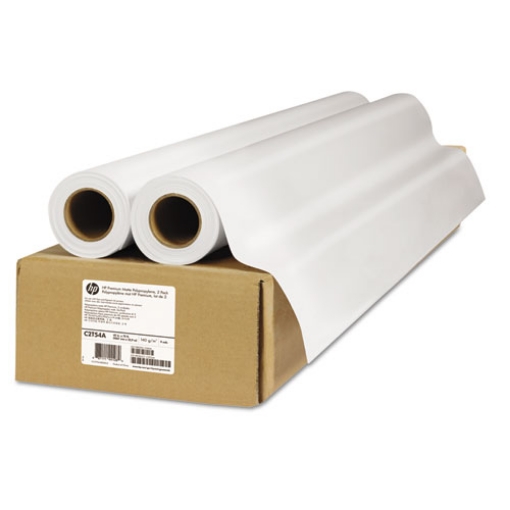 Picture of Premium Matte Polypropylene Paper, 2" Core, 42" X 75 Ft, Matte White, 2/pack