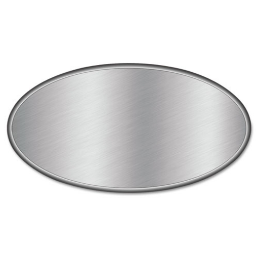 Picture of Foil Laminated Board Lids, 7" Diameter, Aluminum, 500/Carton