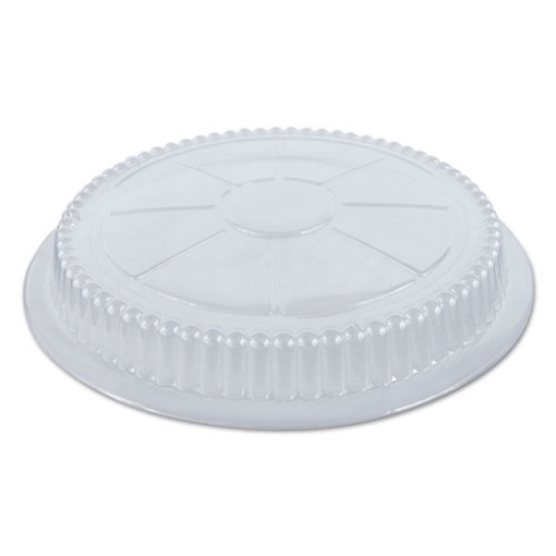 Picture of PLASTIC DOME LID, 8.25" DIAMETER X 0.88"H, CLEAR, 500/CARTON