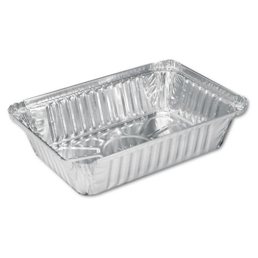 Picture of ALUMINUM OBLONG PAN, 2.25 LB CAPACITY, 5.94 X 8.44 X 1.81, SILVER, 500/CARTON