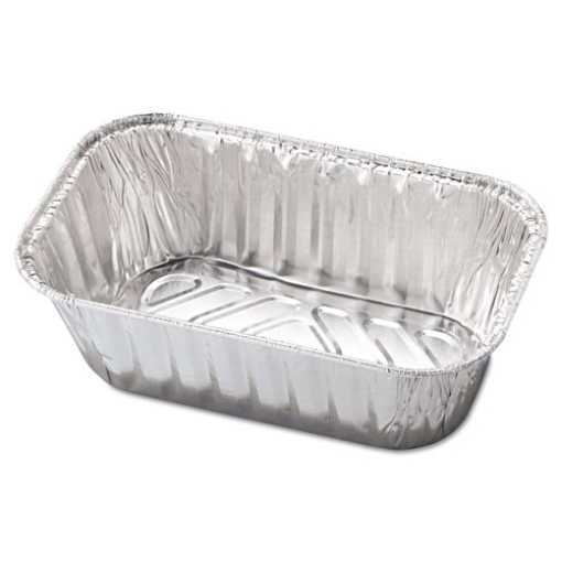 Picture of Aluminum Baking Pan, #1 Loaf, 1 lb Capacity, 5.72 x 3.31 x 2.03,  200/Carton