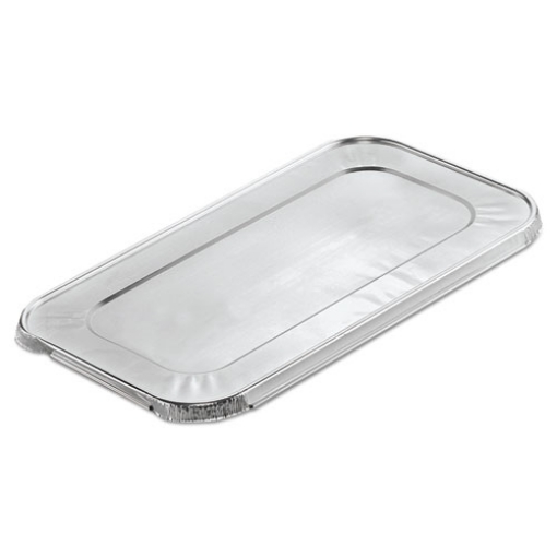 Picture of Steam Pan Foil Lids, Fits One-Third Size Pan, 6.4 x 12.7 x 0.5, 200/Carton