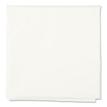 Picture of Octy-Round Plastic Tablecover, 82" Diameter, White, 12/carton