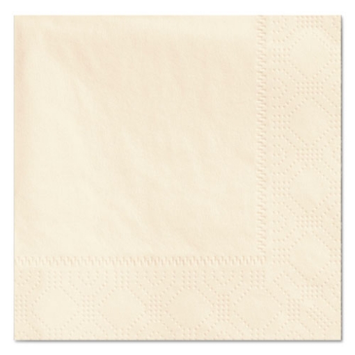 Picture of Beverage Napkins, 2-Ply, 9 1/2 X 9 1/2, Ecru, 1000/carton