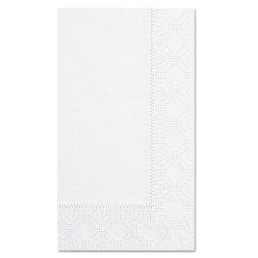 Picture of Dinner Napkins, 2-Ply, 15 X 17, White, 1000/carton